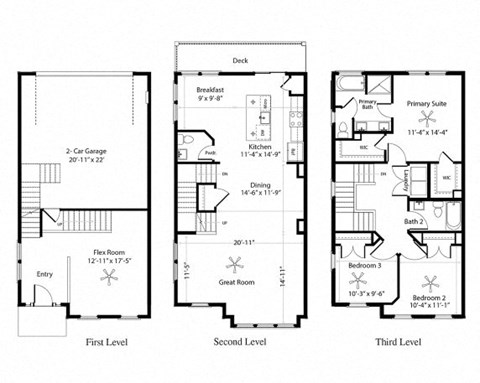 a floor plan of a house